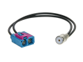 Antenne Adapter Dubbel-Fakra > ISO Audi -Seat -Skoda -Volswagen - Maserati...