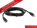 Stereo jack 3,5mm Stereo naar stereo 3.50mm 100cm (4-polig)