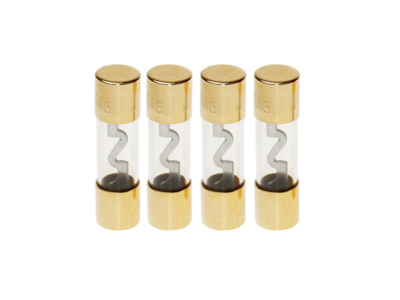 AGU zekering 40 Ampere (zilver) 4 stuks in blister