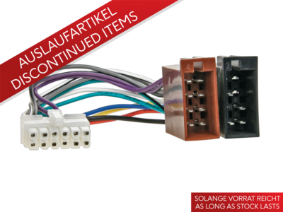 Radio Aansluitkabel -> ISO PIONEER 12 PINS
