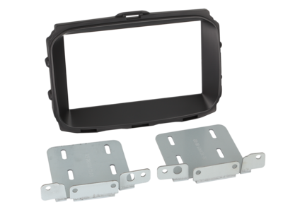 2-DIN Paneel Alfa Romeo Giulietta 2014-> - Zwart