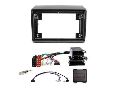 ACV - 9" Kit Citroen/Fiat/Peugeot 2011-2014 SWC/antenne - 2-DIN Kit - artikel 691094-91-1