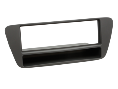1-DIN Paneel met aflegbakje. Audi Q3 (8U) 2011-2019 - Zwart