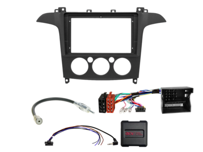 ACV - 2-DIN inbouwkit voor 9-inch radio Ford Galaxy/S-Max 40Pin CAN Bus/antenne - artikel 691114-98-2-3
