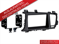 2-DIN Paneel Kia Optima 2011-2019 - Zwart