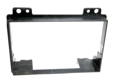2-DIN Paneel Ford Fiesta (JH1- JD3) Fusion (JU2) 2001-2005 - zwart
