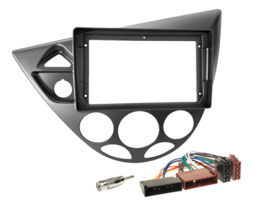 ACV - 2-DIN inbouwkit voor 9-inch radio Ford Focus I antenne - artikel 691114-90-2-1