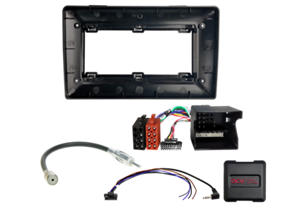 ACV - 2-DIN inbouwkit voor 9-inch radio Ford Fiesta/Fusion 40Pin SWI/antenne - artikel 691120-91-1-2