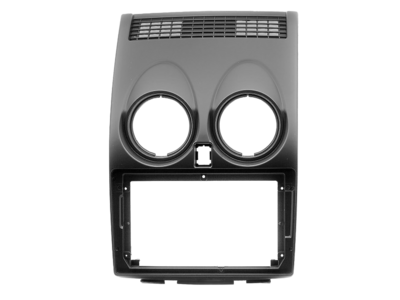 ACV - 9" paneel Nissan Qashqai 2007-2014 zwart, met rechthoekig gevarenlicht knop - Inbouwpanelen - artikel 381210-90-1