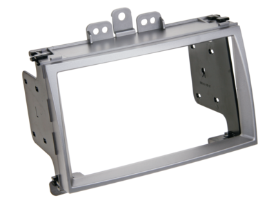 2-DIN Paneel Hyundai I20 (PB) 2009-2012 | - Zilver