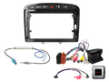 ACV - 9" Kit Peugeot 308 2007-2015 piano black RD4 SWI - 2-DIN Kit - artikel 691041-90-1-2
