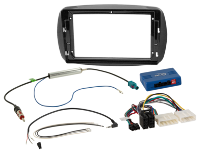 2-DIN inbouwkit voor 9-inch radio Smart ForTwo/ForFour 20Pin/32Pin – afbeelding 1