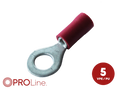 kabeloog 5st.0,5x1,5 m8 rood 5stuks in blister