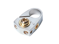 Batterij Behuizing /minus pole with battery cap 2 x 10mm²