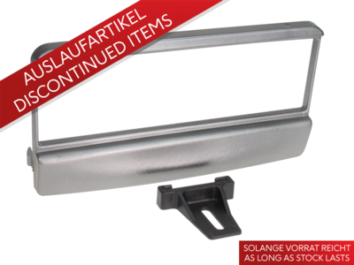 1-DIN Paneel Ford Escort/Transit/ Scorpio - Mazda 121 - Zilver