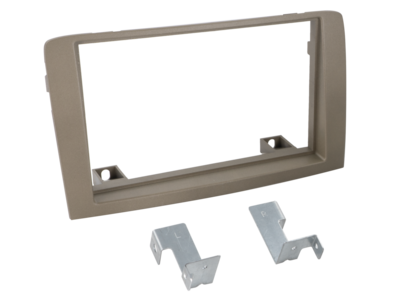 2-DIN Paneel Lancia Musa 2004-2012 - Antraciet