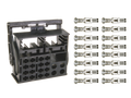 Montage set Quadlock plug Behuizing 20 stuks