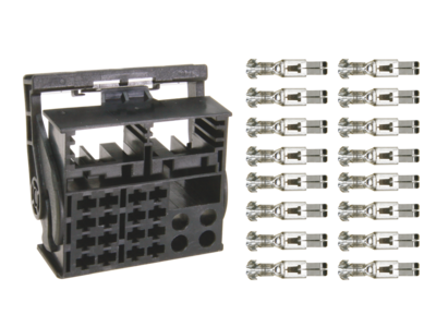 Montage set Quadlock plug Behuizing 20 stuks