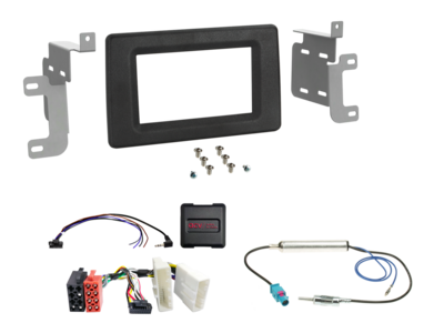 2-DIN kit Renault Master Nissan NV400 / Opel Movano