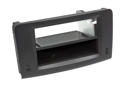 2-DIN Paneel Mercedes Benz M-Klasse/ G-Klasse met Pocket - Zwart