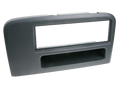 1-DIN Paneel met aflegbakje. Volvo S80 (T/K) 1998-2006 - Zwart