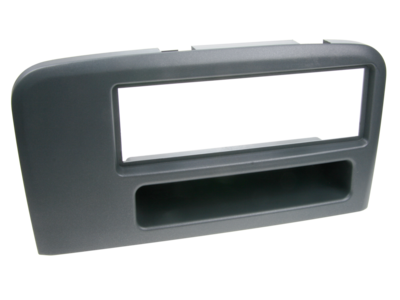 1-DIN Paneel met aflegbakje. Volvo S80 (T/K) 1998-2006 - Zwart