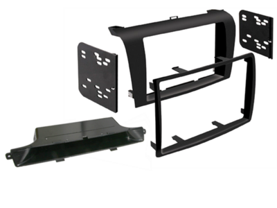 2-DIN Paneel Mazda 3 (BK) 2003-2009 - Zwart