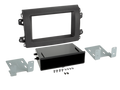 2-DIN Paneel met opbergvak Fiat Ducato - Citroen - Opel Kleur Zwart (ACV...