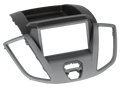 2-DIN Paneel Ford Transit 2014-2019 - Zwart / Antraciet