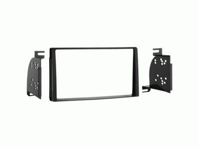 2-DIN Paneel Hyundai/ Kia -> - Zwart
