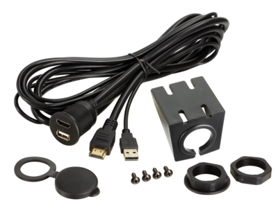 Universal USB / HDMI Installation port -> USB + HDMI
