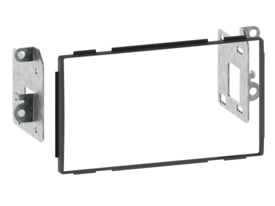 2-DIN Paneel Nissan Qashqai(J10) 2007-2014 - Zwart Premium kwaliteit