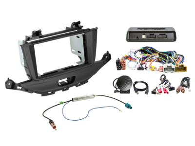 ACV - 2-DIN inbouwkit Opel Astra K 2015 - 2019 20Pin curry/grijs i-dapter - artikel 621230-32-1