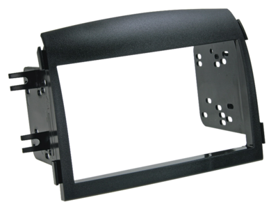 2-DIN Paneel Hyundai Sonata (NF) 2006-2008 - Zwart