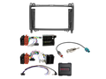ACV - 9" Kit Mercedes voertuigen ISO/Mini-ISO/Quadlock SWC/antenne - 2-DIN Kit - artikel 691190-90-1