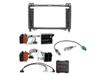 ACV - 9" Kit Mercedes voertuigen ISO/Mini-ISO/Quadlock SWC/antenne - 2-DIN Kit - artikel 691190-90-1