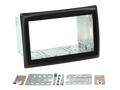 2-DIN Paneel Renault Mégane 2002-2010 - Zwart