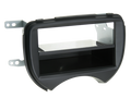 2-DIN Paneel Nissan Micra (K13) 03/2011-08/2013 - Zwart
