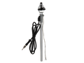 Universele inzinkantenne AM/FM chroom grote kop (38mm)