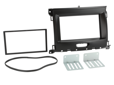 2-DIN Paneel Ford Ranger XL 2016-2019 - Zwart