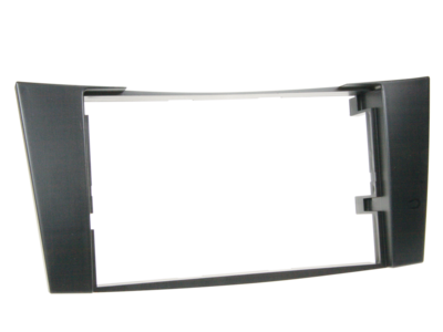 2-DIN Paneel Mercedes Benz E-Klasse (W211) 2002-2009 Kleur Zwart