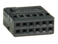 MQS female Behuizing 12-pole Quadlock additional plug (voor: 321025) (Bulk)