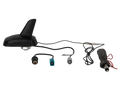 Shark dakantenne AM/FM incl adapters DIN & Fakra (phantom)