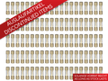 AGU zekeringen 10 ampère (goud) 100 stuks los