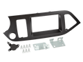 2-DIN Paneel Kia Picanto (TA) 2011-2017 - Zwart
