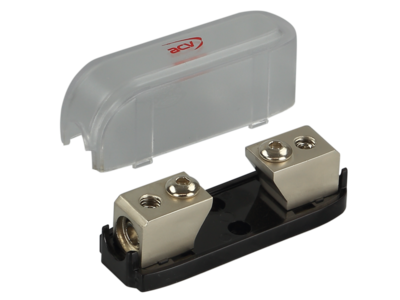 Mini ANL zekeringblok (silver)1 x 10 - 20mm² input
