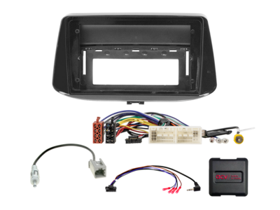ACV - 2-DIN inbouwkit voor 9-inch radio Hyundai i30 (PED) 2016 - 2018 35Pin/38Pin SWI/antenne - artikel 691143-93-1-2