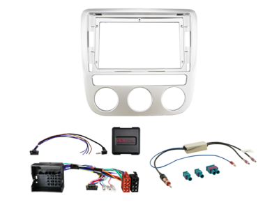 ACV - 9" Kit VW Scirocco Klimatronik afzonderlijke modules II LFB/antenne - 2-DIN Kit - artikel 691320-96-4