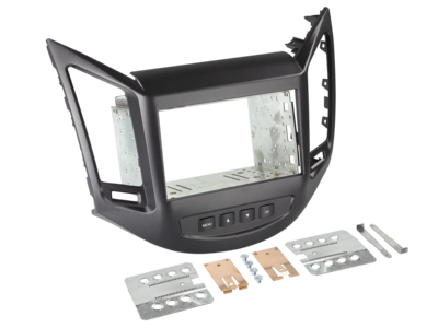 2-DIN Paneel Chevrolet Orlando(KL1Y/ KL1YN) 2011-2014 Kleur Zwart