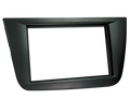 2-DIN Paneel Seat Altea (5P/5PN) / Altea XL (5P/5PN) / Toledo (5P/5PN) - Zwart